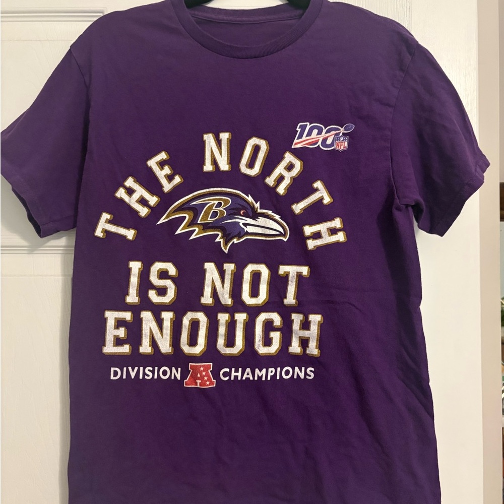 Purple NFL Division Champions T-Shirt